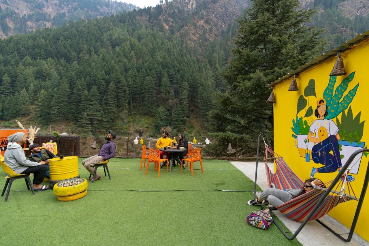 Nomads Hostel Kasol Exteriör bild