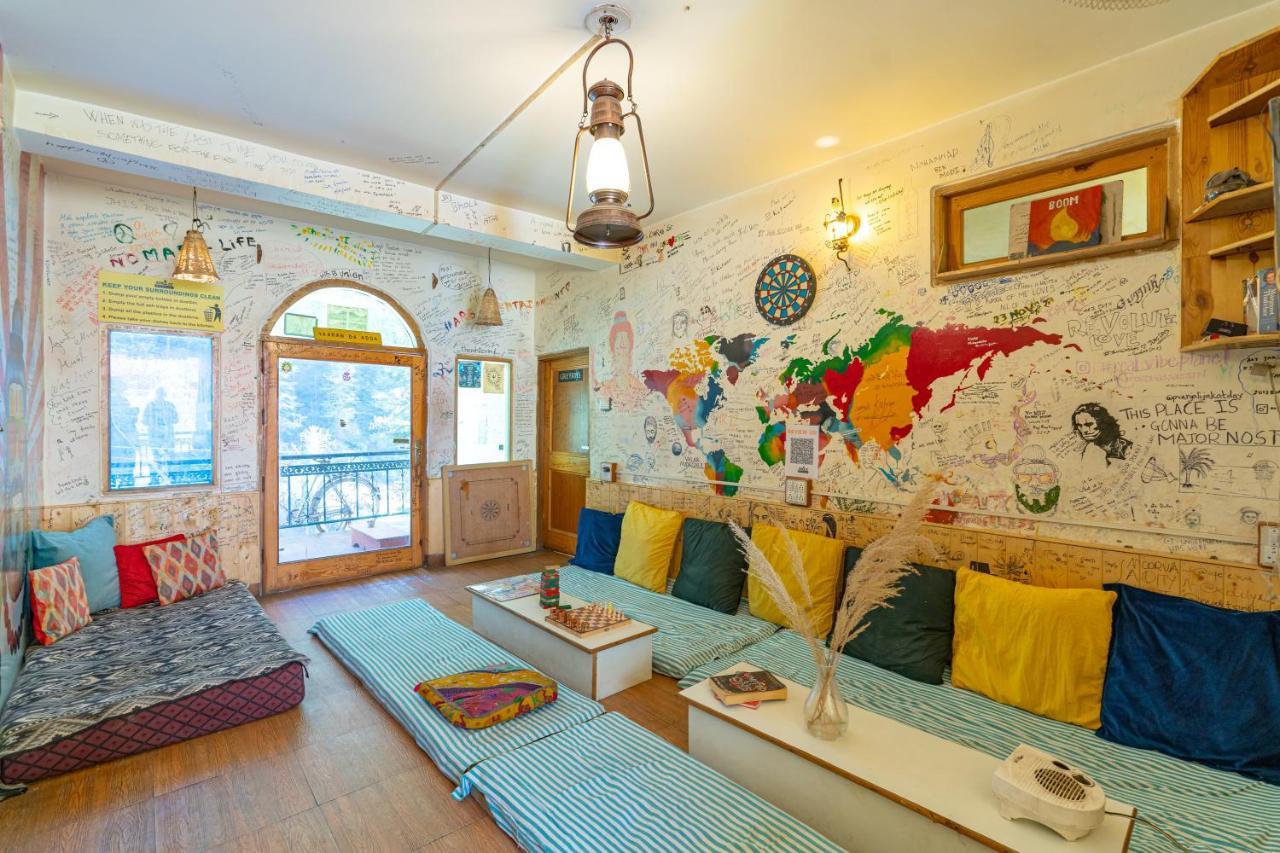 Nomads Hostel Kasol Exteriör bild