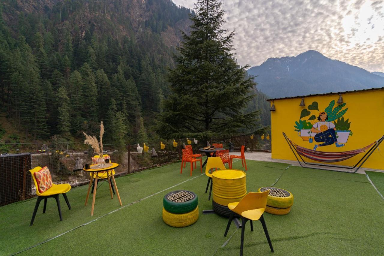 Nomads Hostel Kasol Exteriör bild