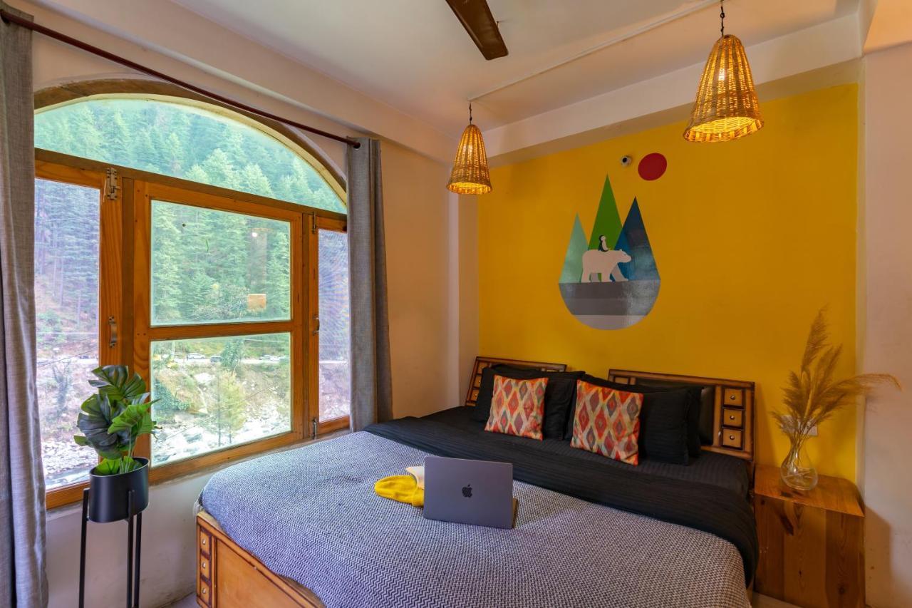 Nomads Hostel Kasol Exteriör bild
